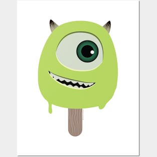 Popsicle Mike Green One Eyed Monster Posters and Art